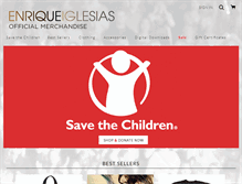 Tablet Screenshot of enriqueiglesias.shop.redstarmerch.com